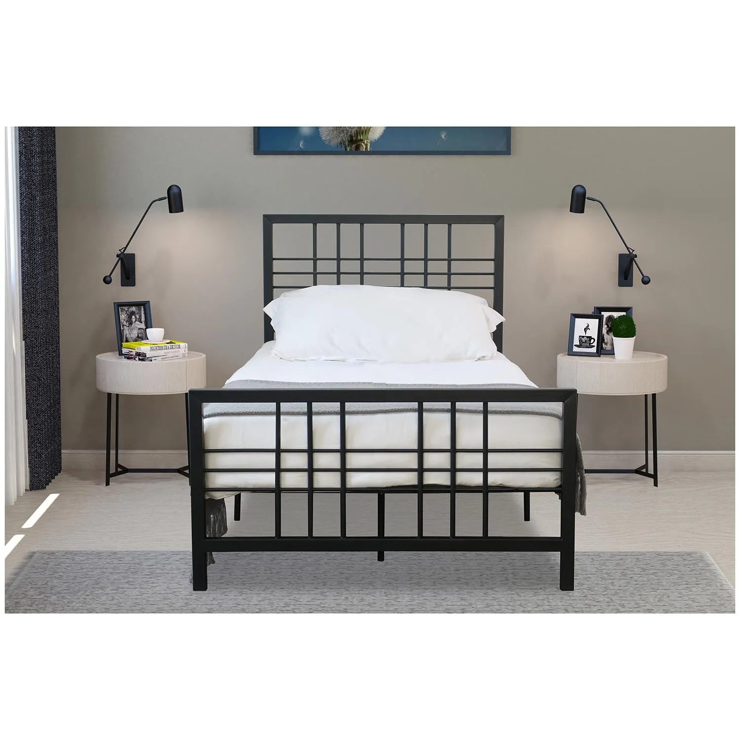 Soho King Size Bed Frame - Black