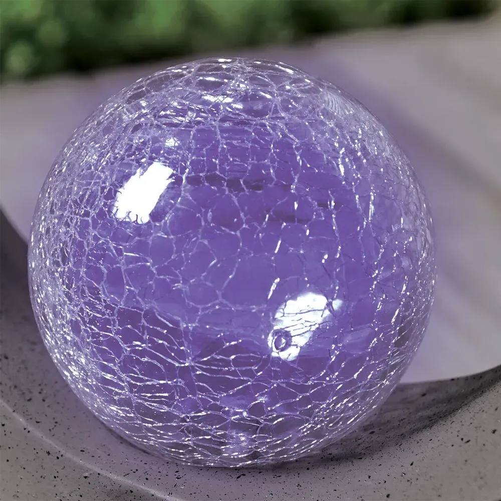 Solar Wembury Light Statue - Grey