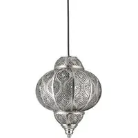 Sorcha Cut Out Pendant Lamp Shade - Silver