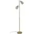 Sorrento 2 Light Floor Lamp - Gold