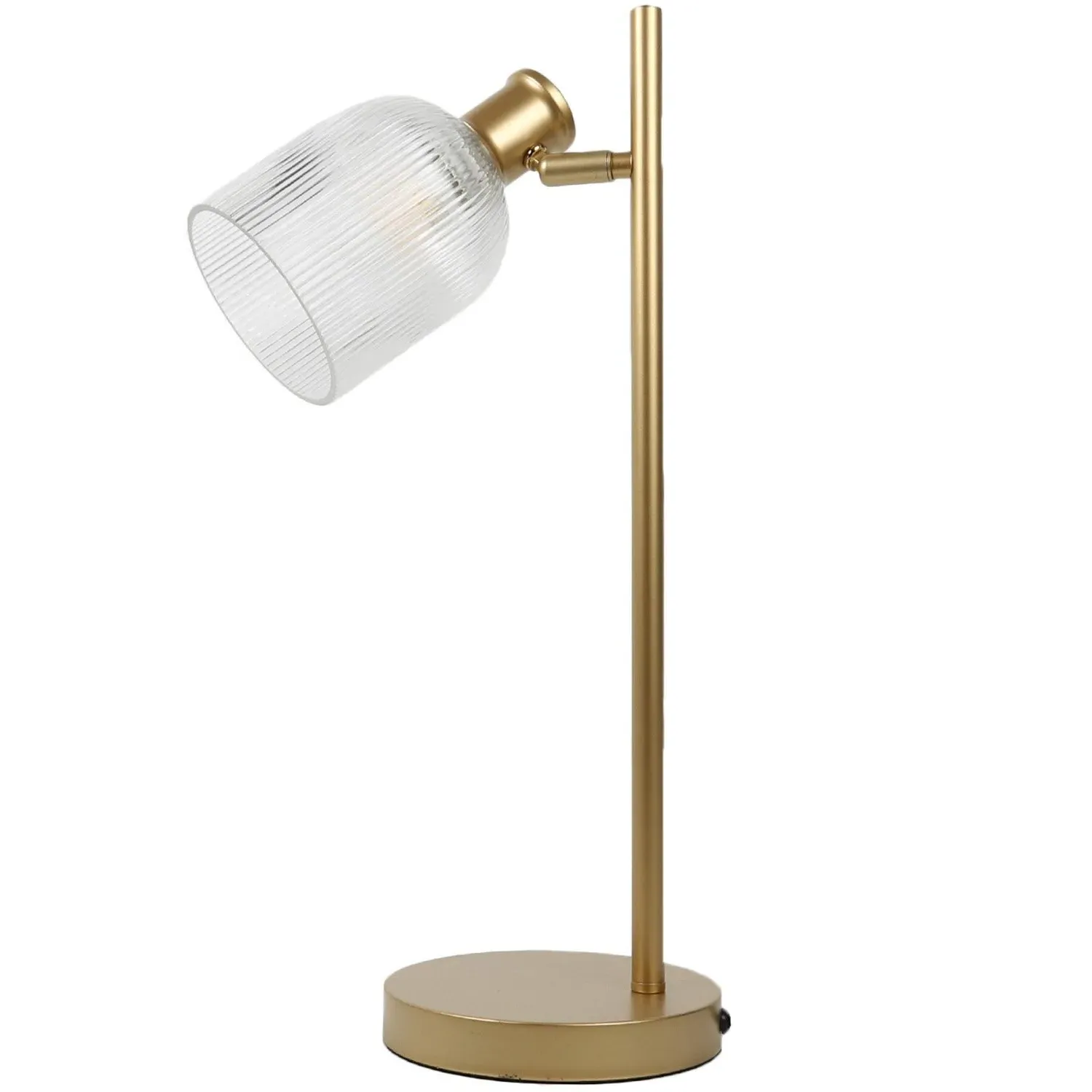 Sorrento Glass Dome Table Lamp - Gold