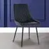 Sorrento Set of 2 Dining Chairs - Black