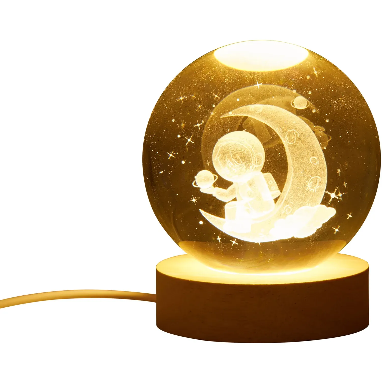 Space Glass Mini USB Light