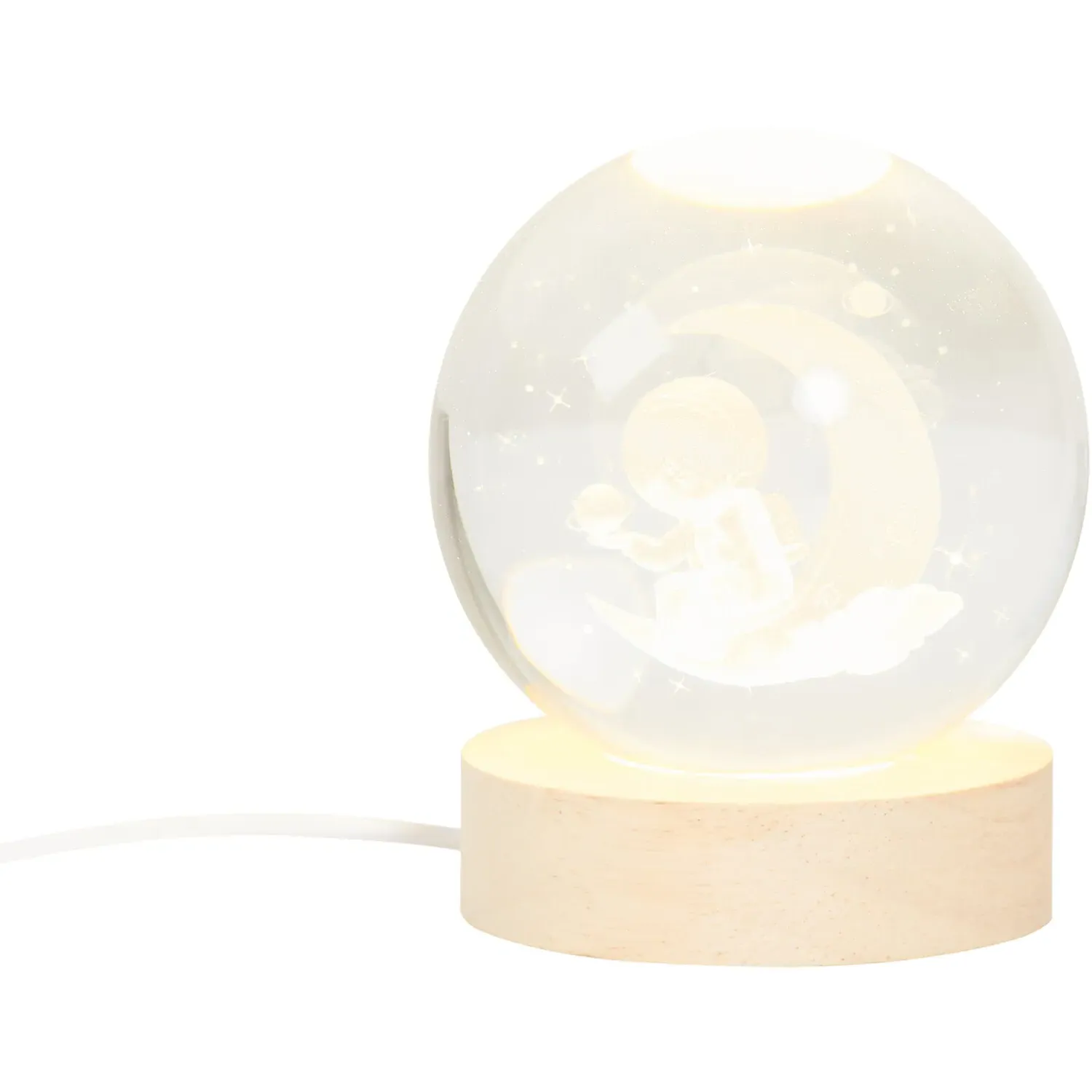 Space Glass Mini USB Light