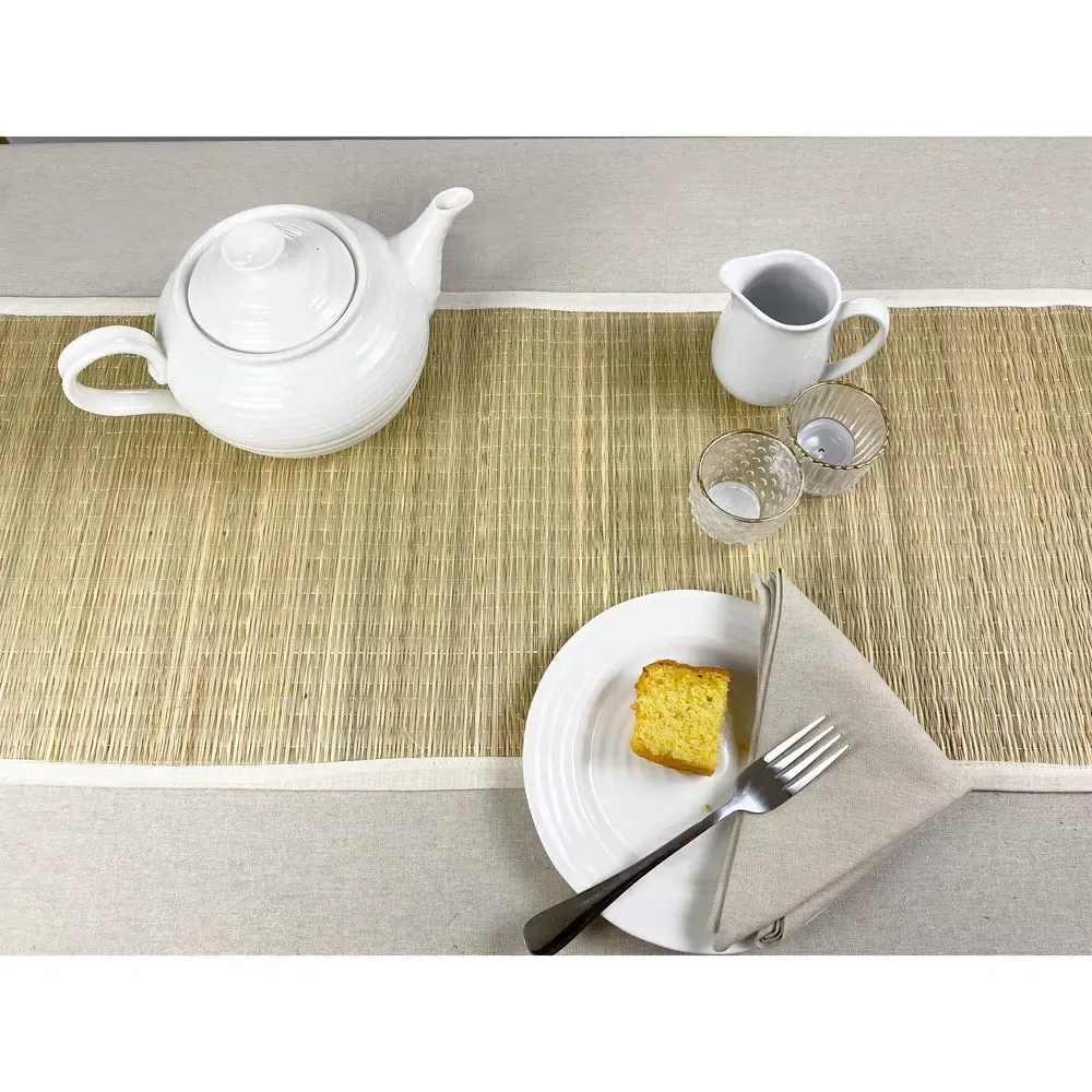 Spey Table Runner - Cream, Drygrass
