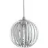 Spherical Pendant Light - Silver, Chrome Acrylic
