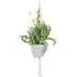 Spider Plant Artificial Plant in Hanging Pot