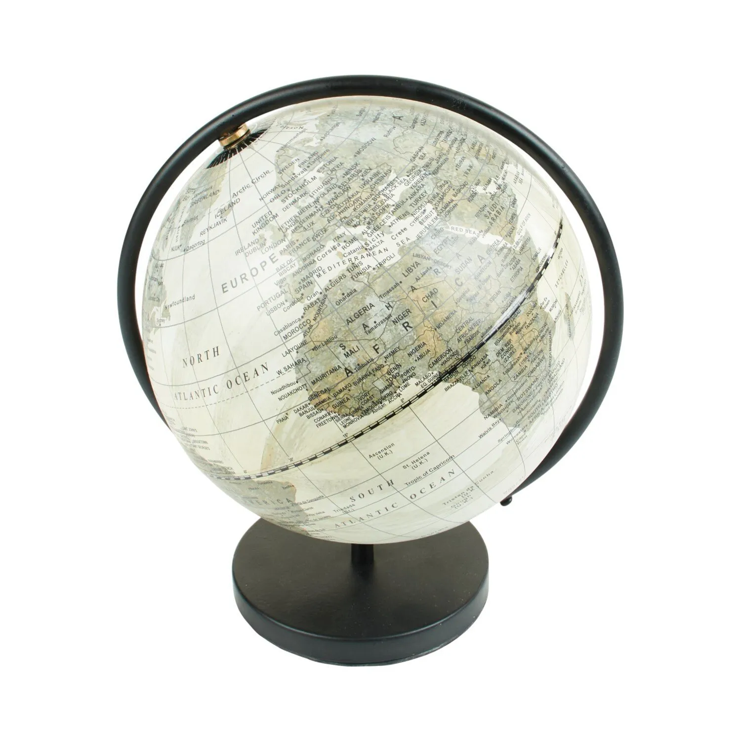 Spinning Globe on Base - Neutral image