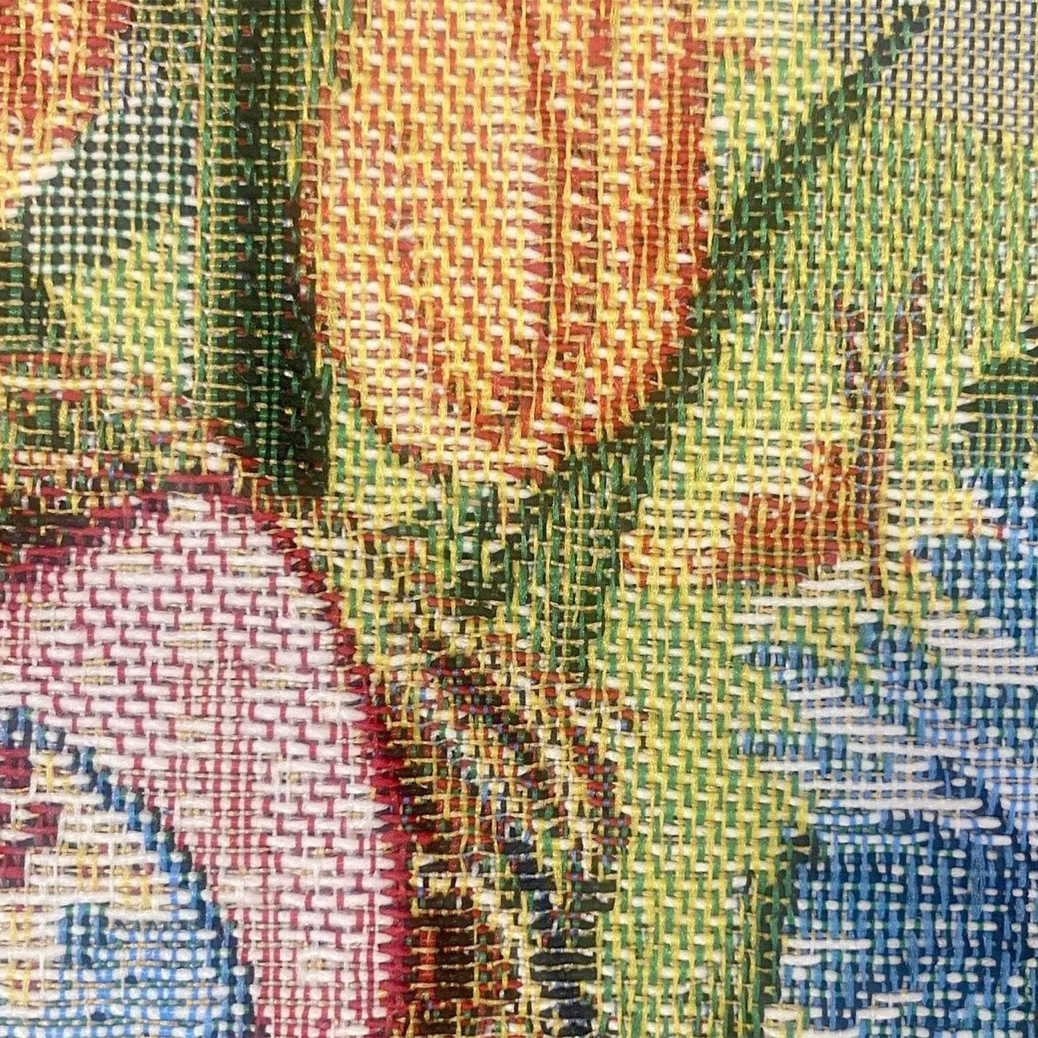 Spring Bunnies Tapestry Cushion - Multicolour