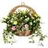 Spring Floral Wall Basket