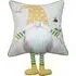 Spring Gnome Cushion - White