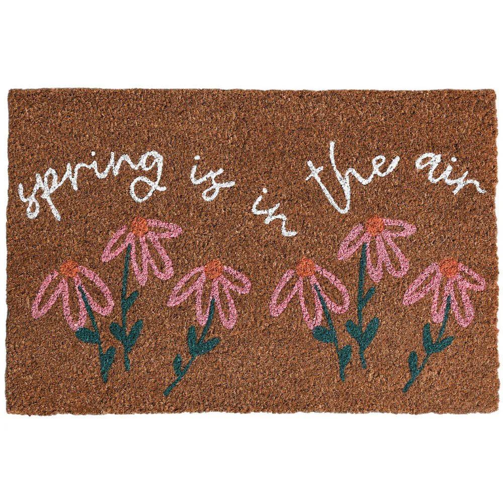 Spring Printed Coir Door Mat