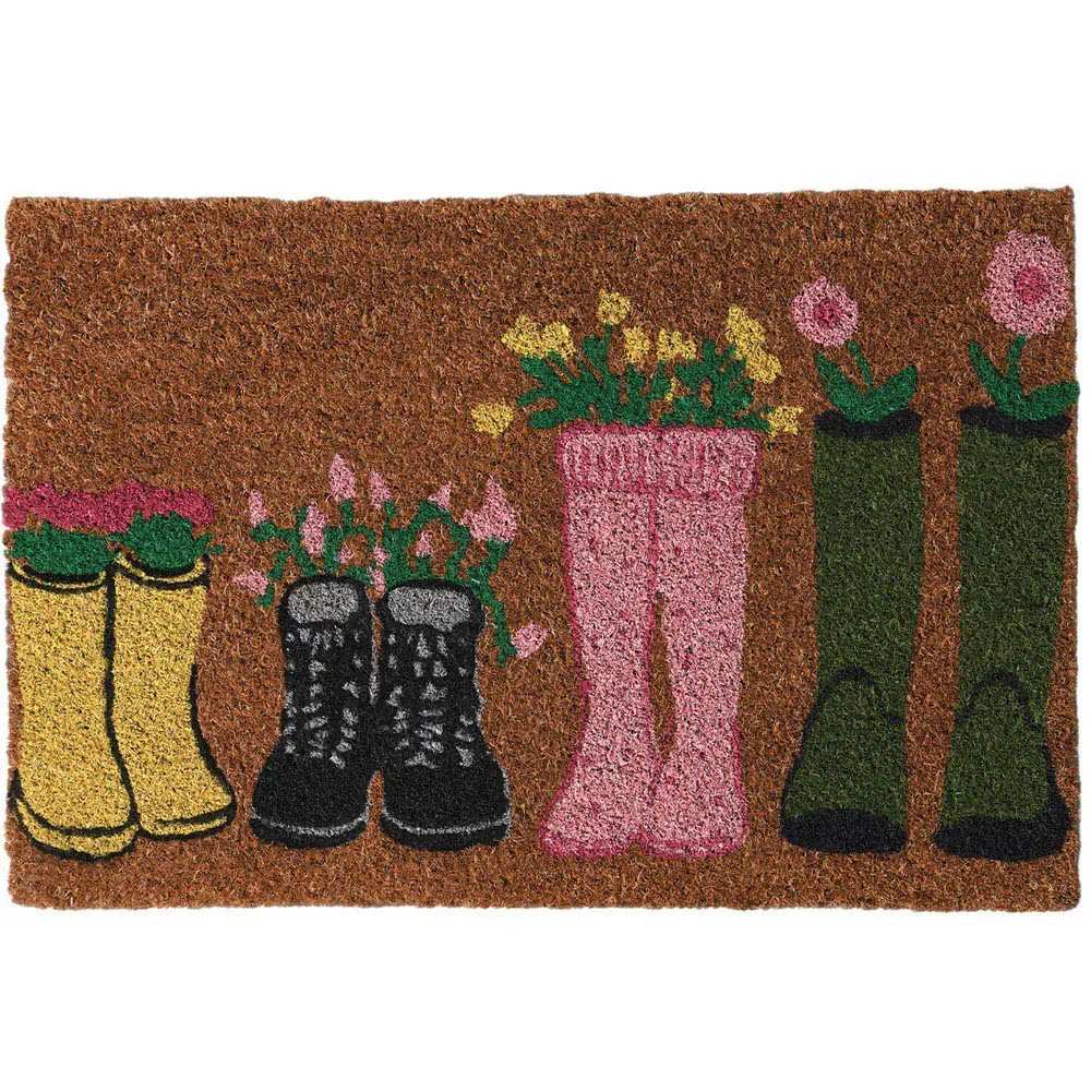 Spring Printed Coir Door Mat