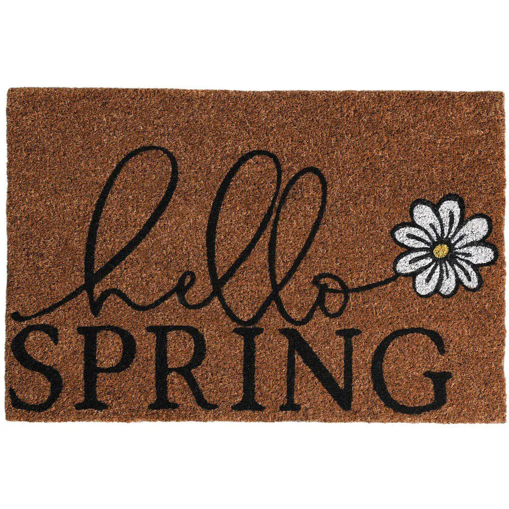 Spring Printed Coir Door Mat