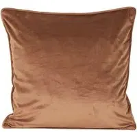 Square Cushion - Mocha, Matte Velvet