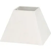 Square Pyramid Lamp Shade 20cm - Neutral, Linen