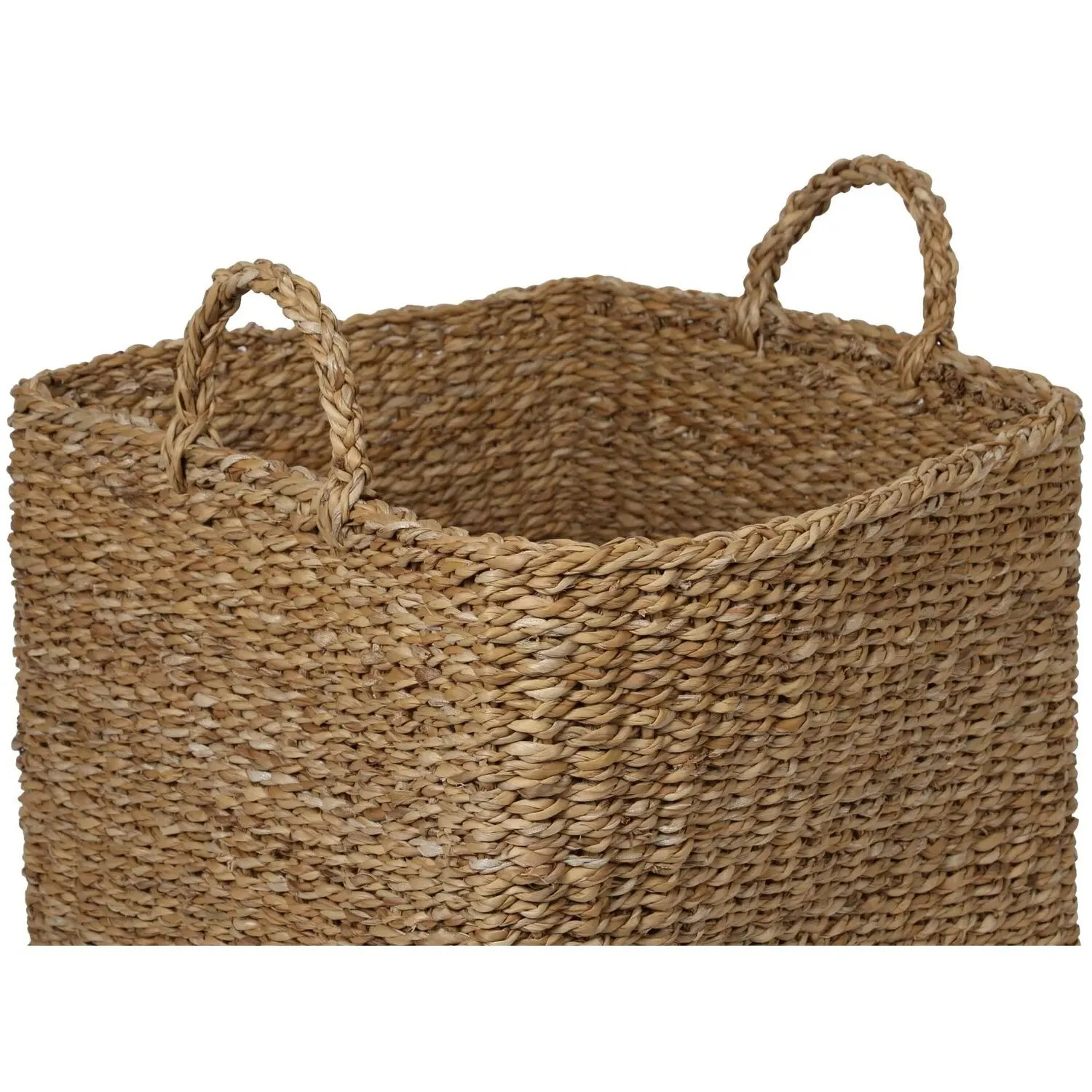 Square Seagrass Basket 2 Pack - Brown
