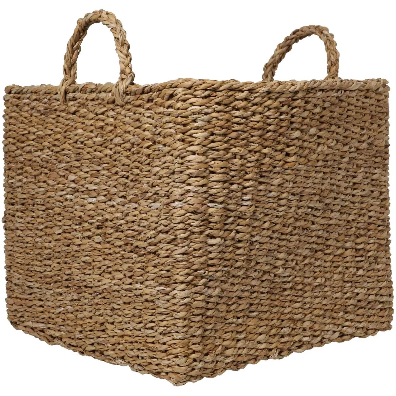 Square Seagrass Basket 2 Pack - Brown