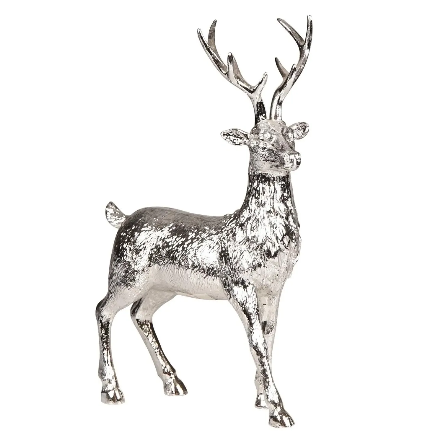 Stag Ornament - Silver image