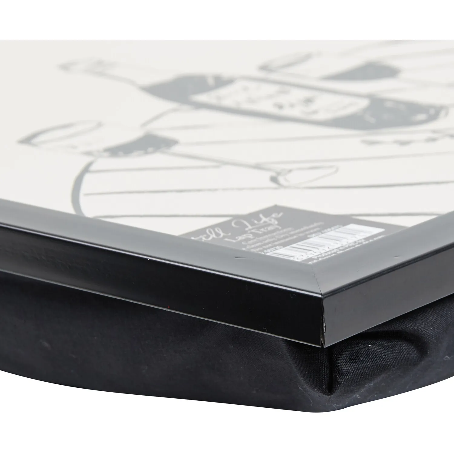 Still Life Lap Tray - Black