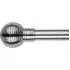 Stirling Extendable Curtain Pole - Silver