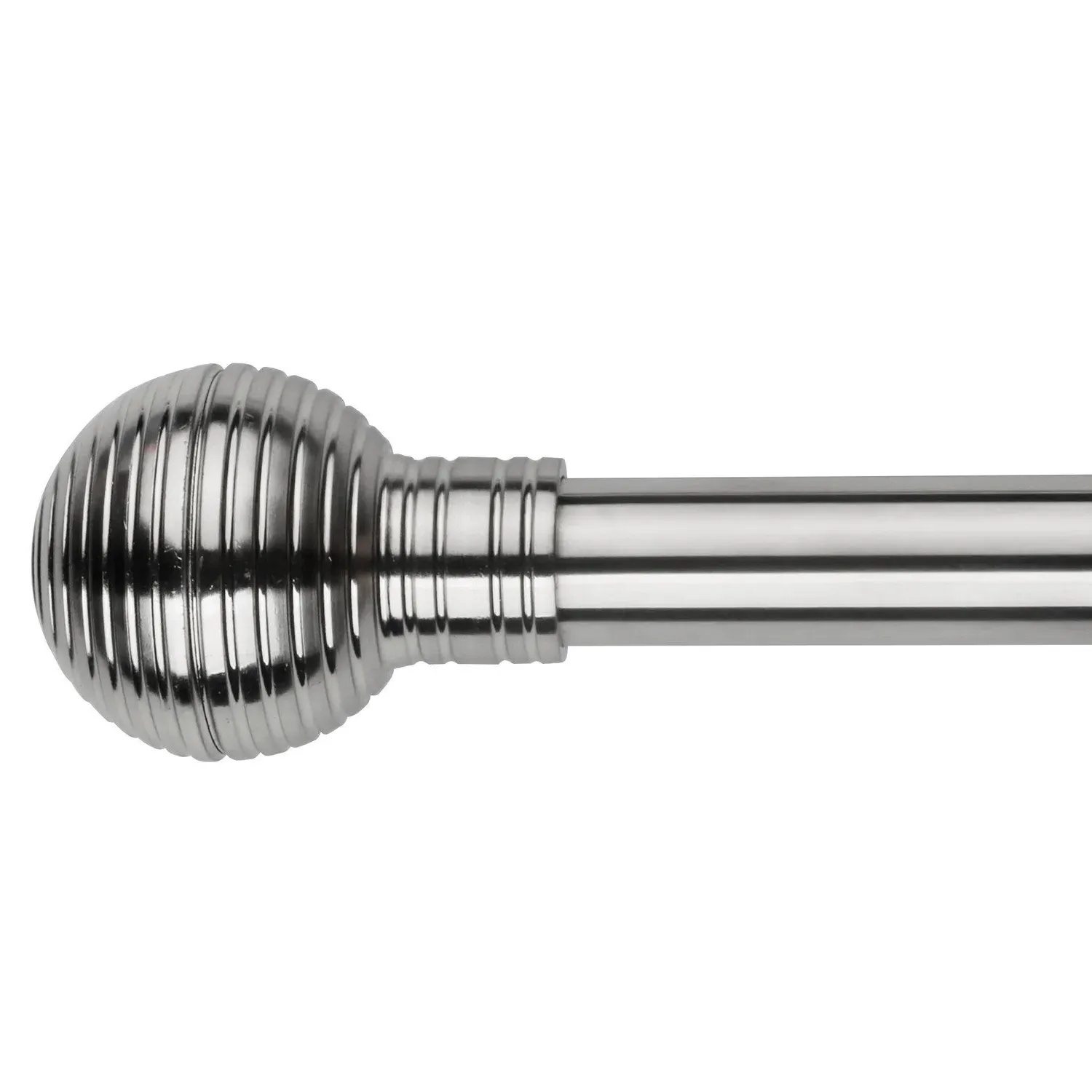 Stirling Extendable Curtain Pole - Silver image