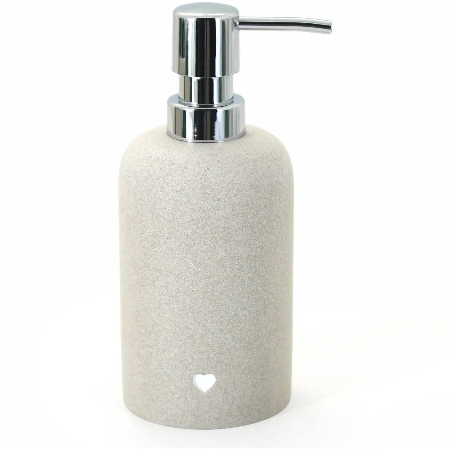 Stone Heart Soap Dispenser - Stone