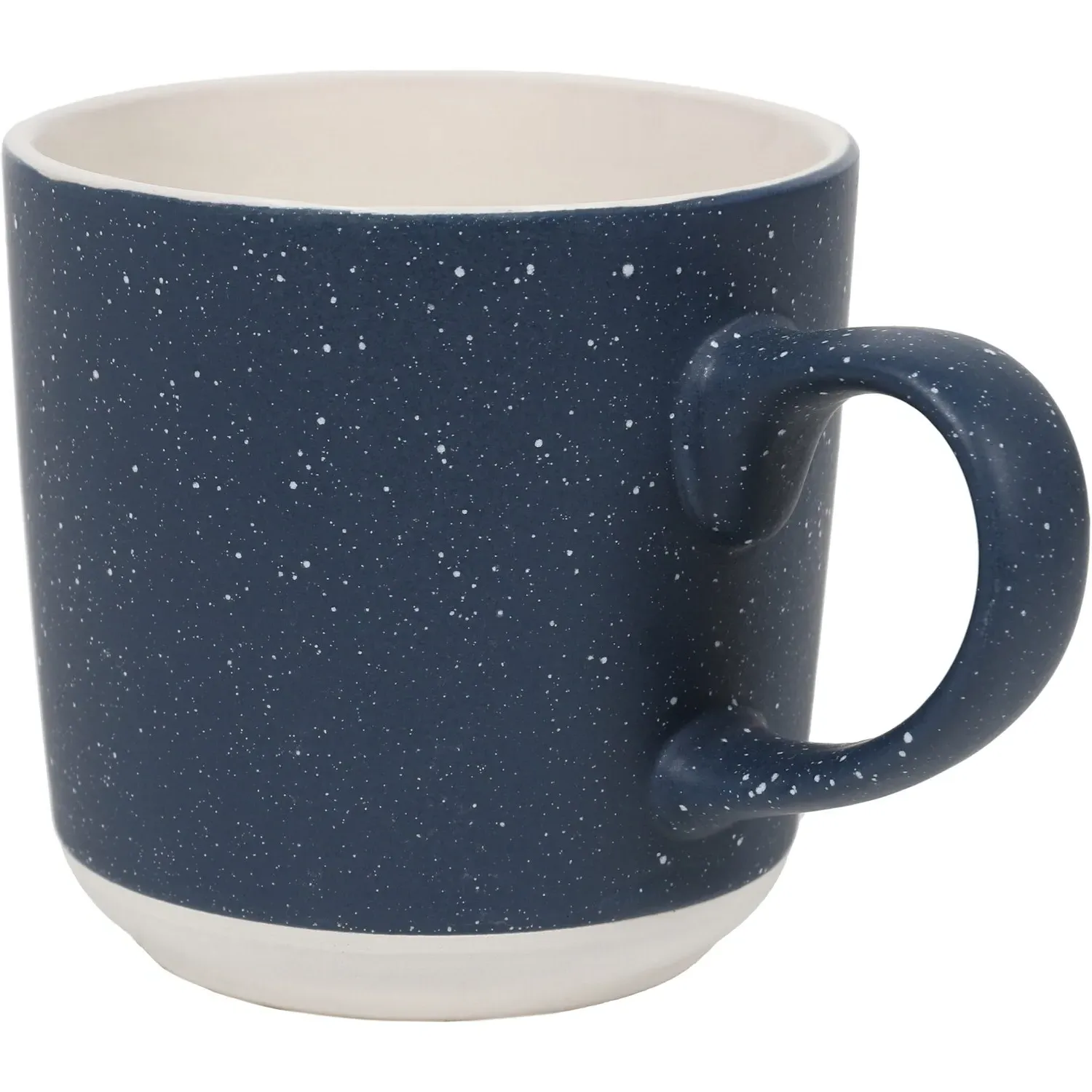 Stoneware Speckle Mug - White