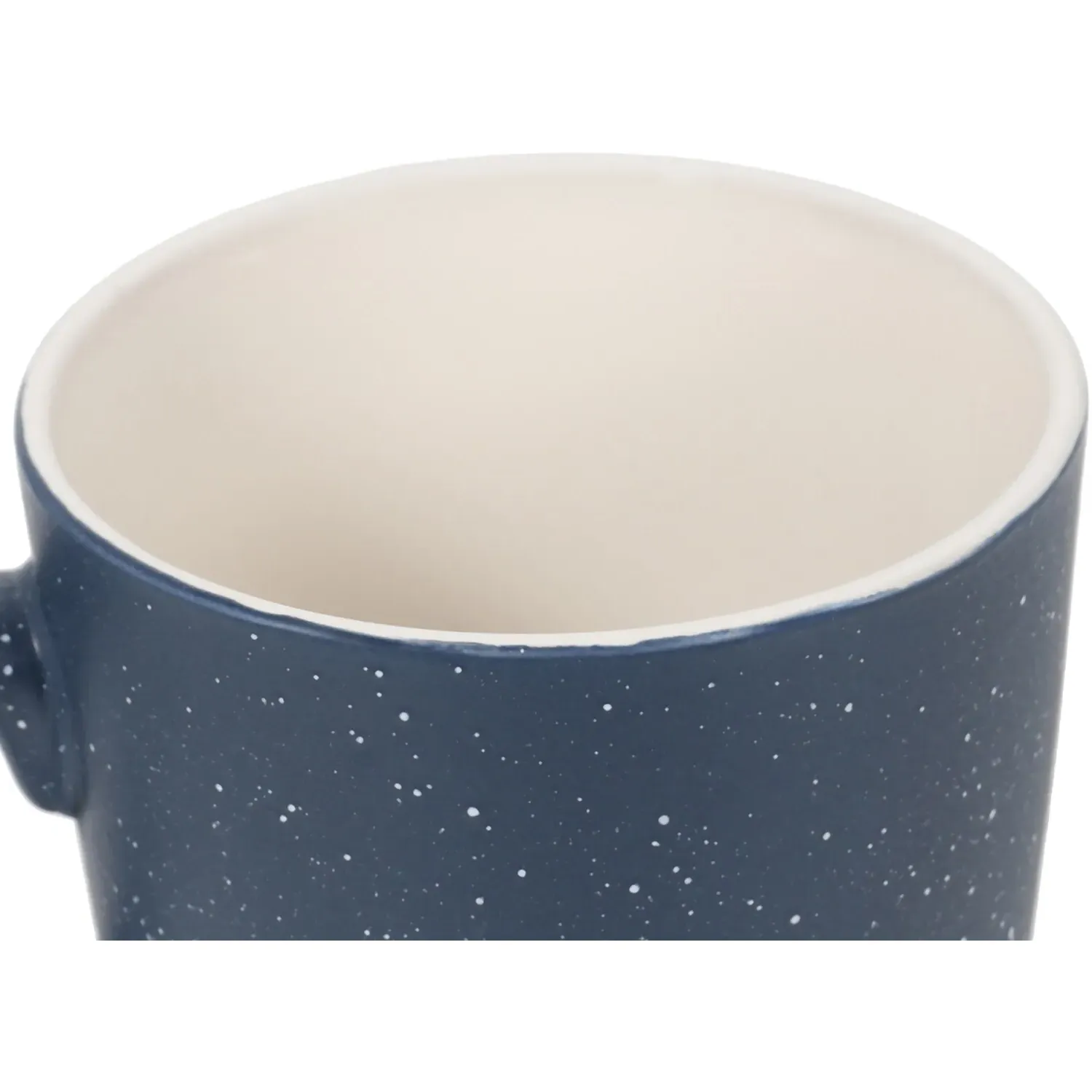 Stoneware Speckle Mug - White