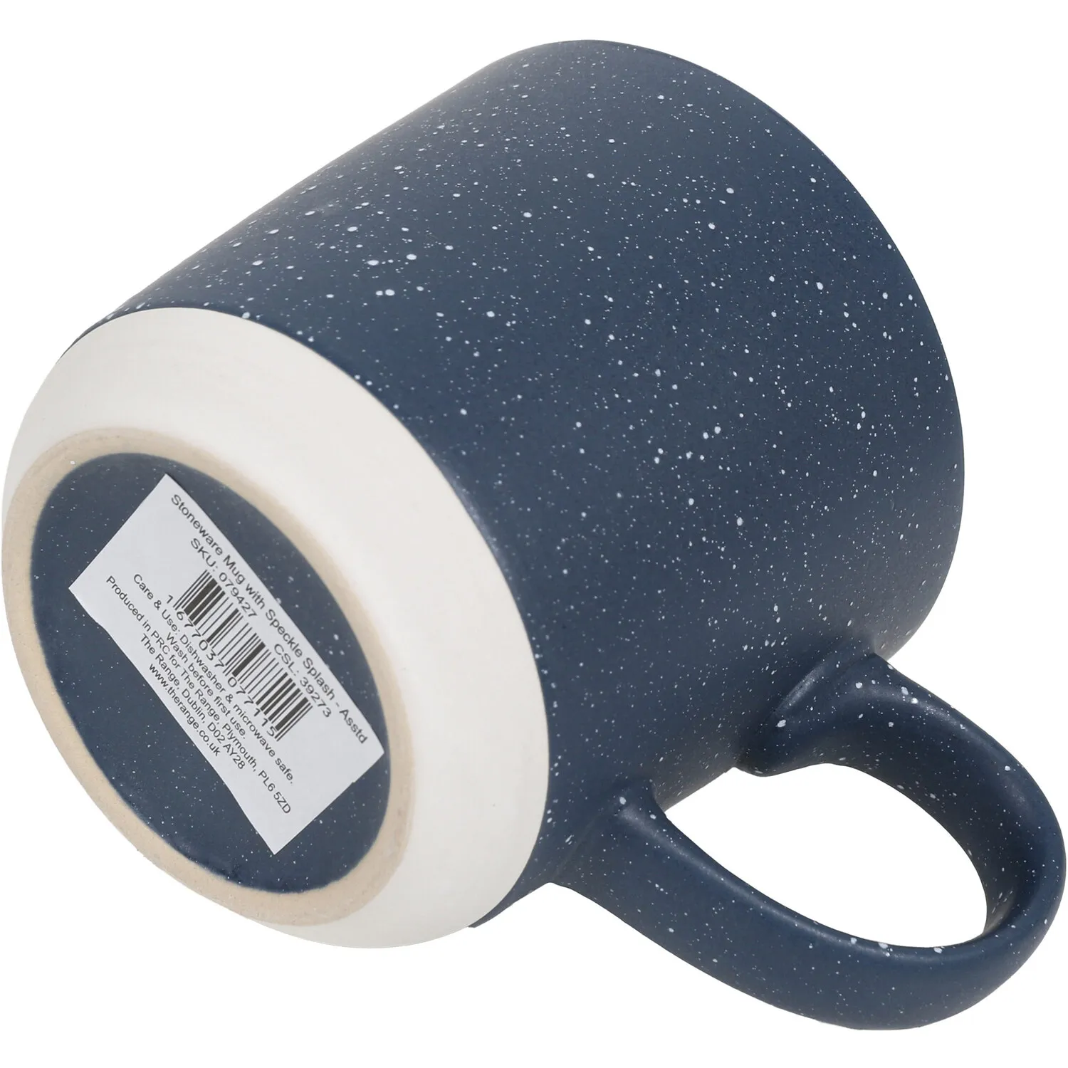 Stoneware Speckle Mug - White