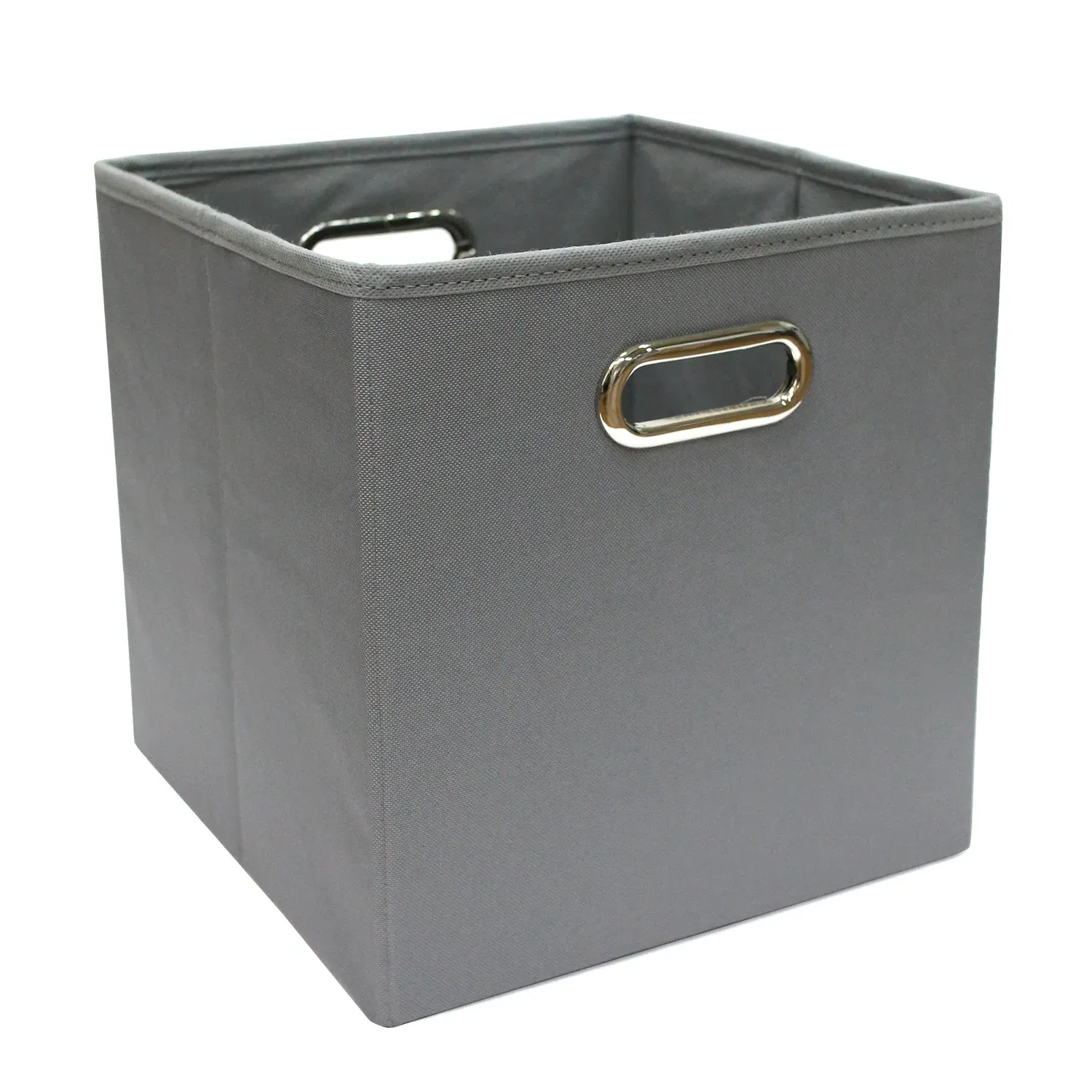 Storage Cube with Handle - Grey