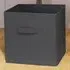 Storage Cube with Side Handle - Grey