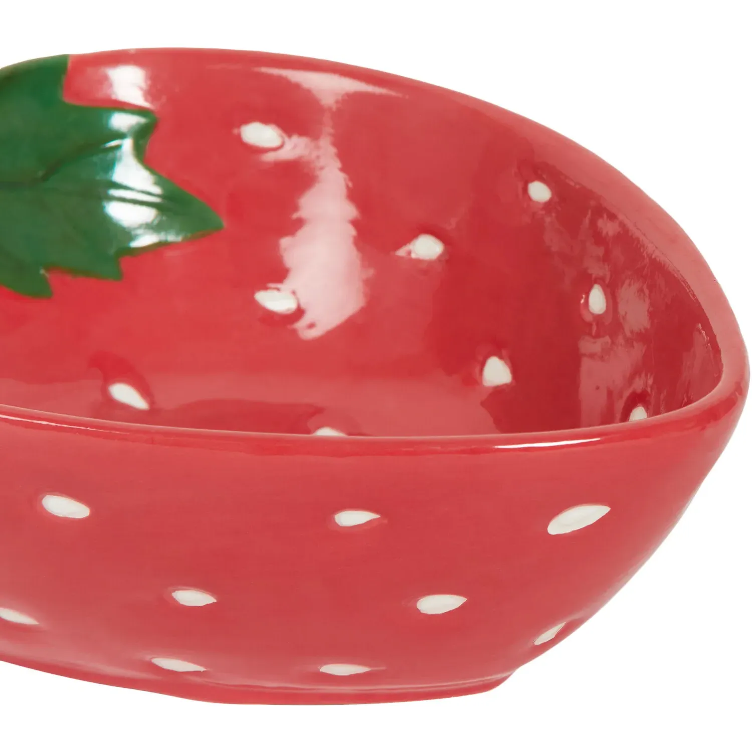Strawberry Mini Dish - Red