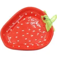 Strawberry Soap Dish - Red