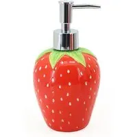 Strawberry Soap Dispenser - Red