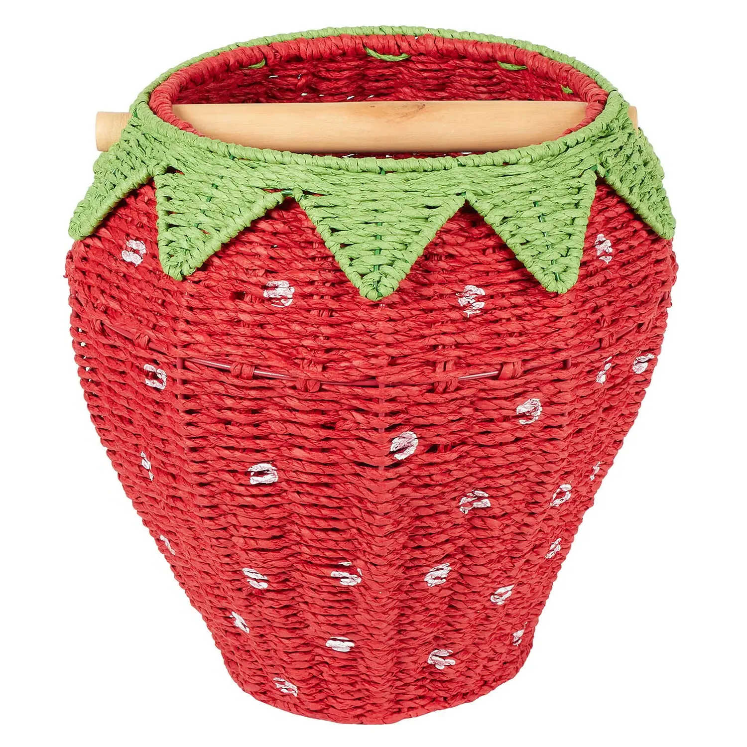 Strawberry Toilet Roll Holder - Red