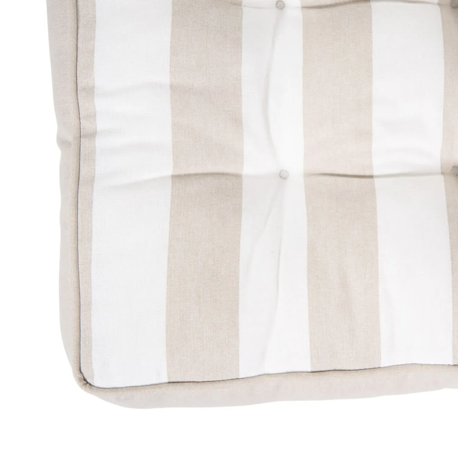 Stripe Booster Seat Pad - Neutral