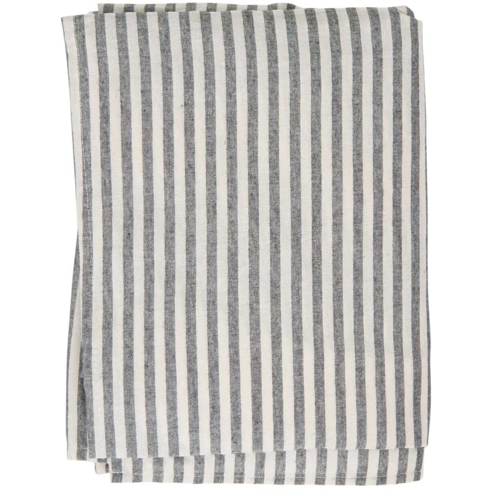 Stripe Tablecloth - Grey