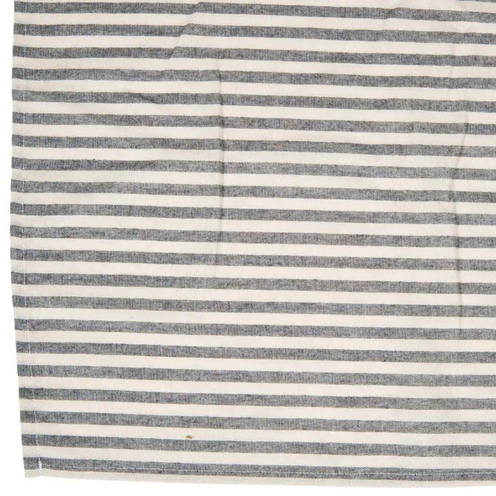 Stripe Tablecloth - Grey