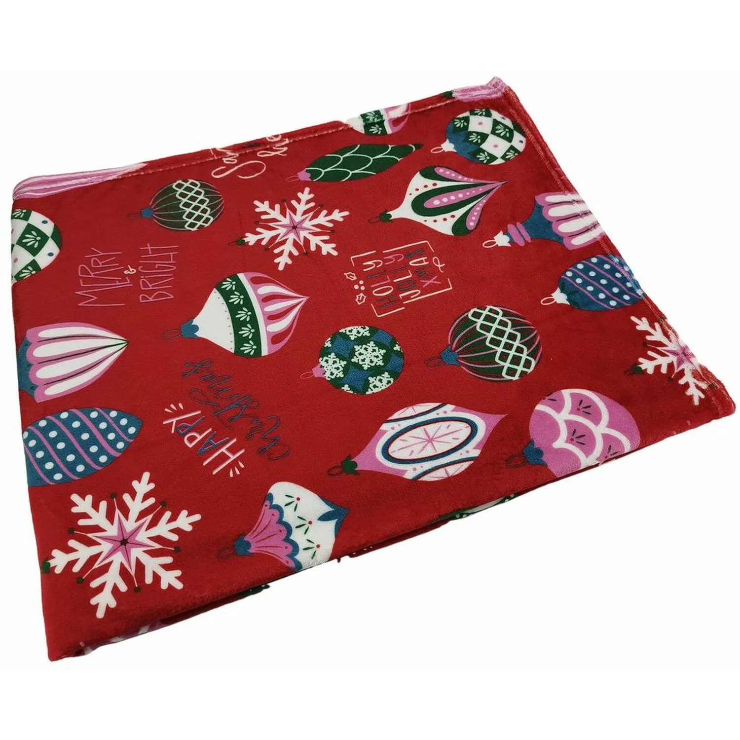 Stripe Throw Fleece - Pink image