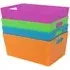Studio Neon Set of 4 Storage Baskets with Handles