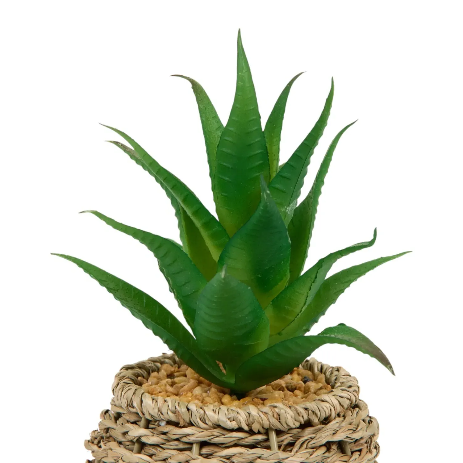 Succulent Artificial Plant - Natural Water Hyacinth Pot