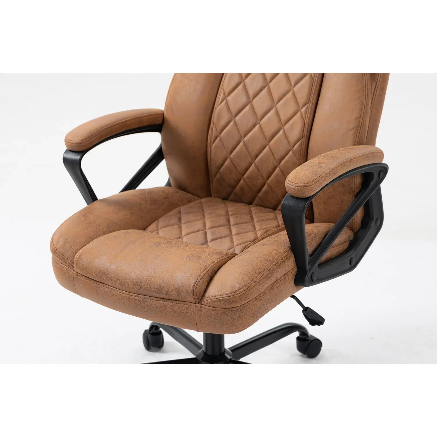 Suffolk High Back Office Chair - Brown