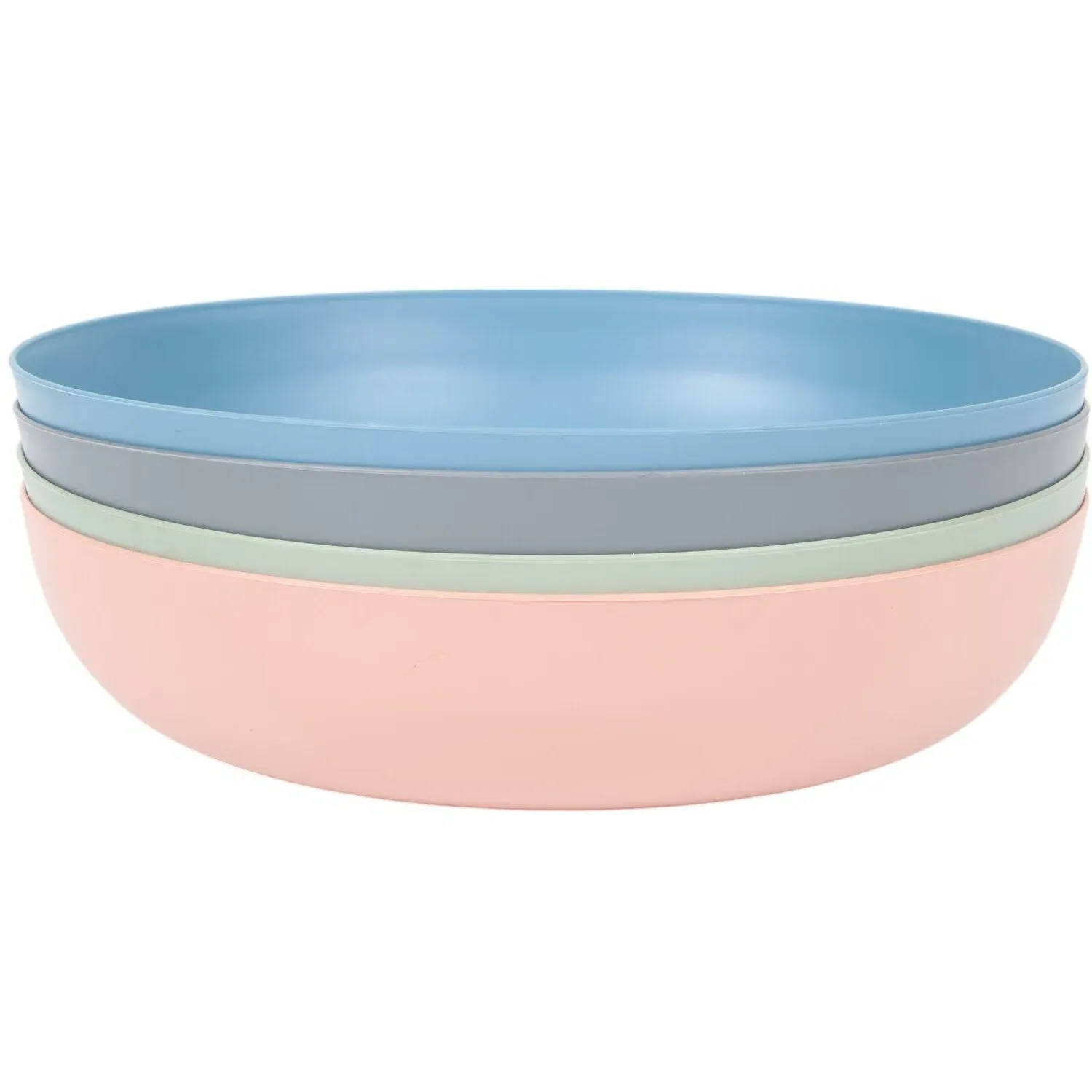Summer Living Pack of 4 Pasta Bowls - Multicolour image