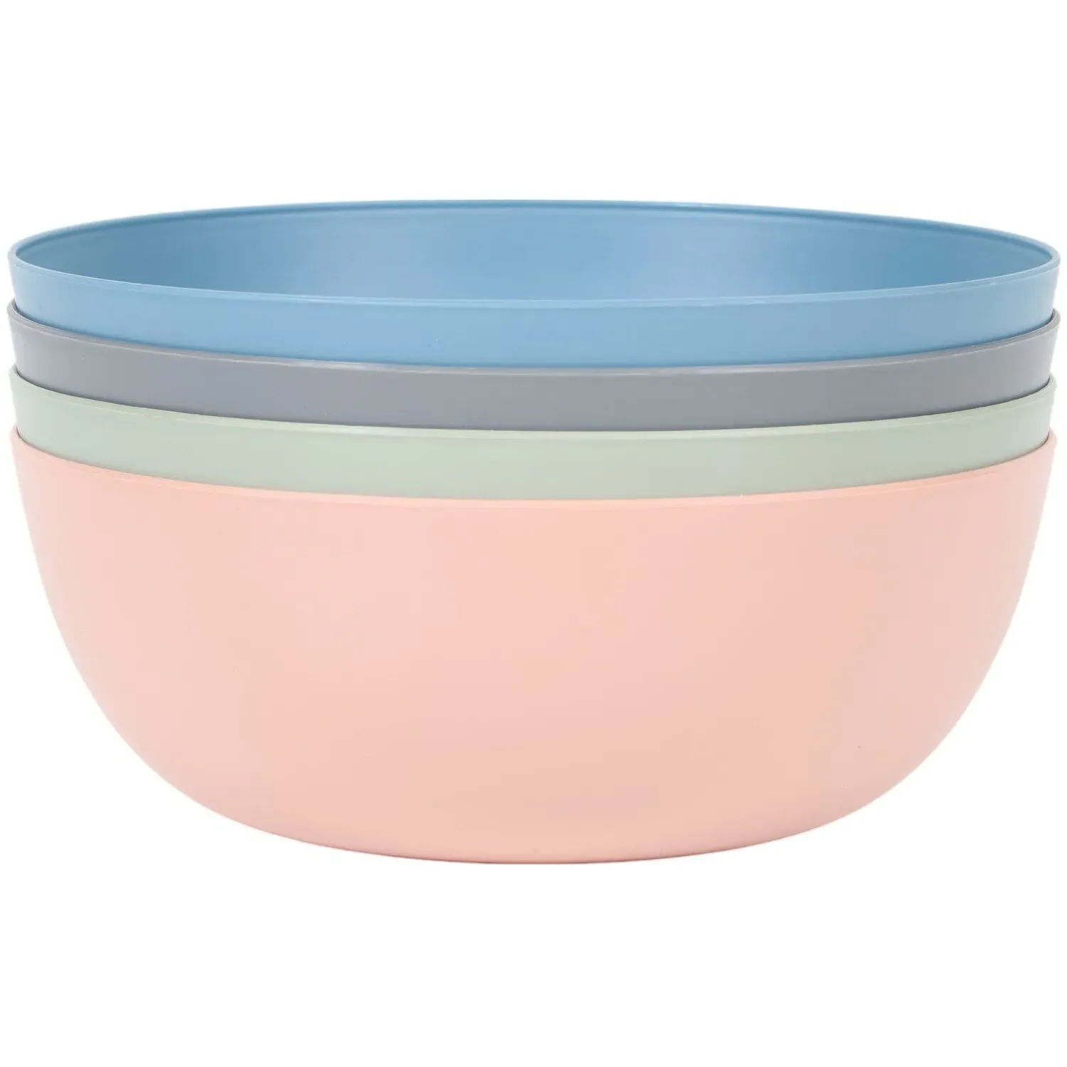 Summer Living Pack of 4 PP Bowls - Multicolour