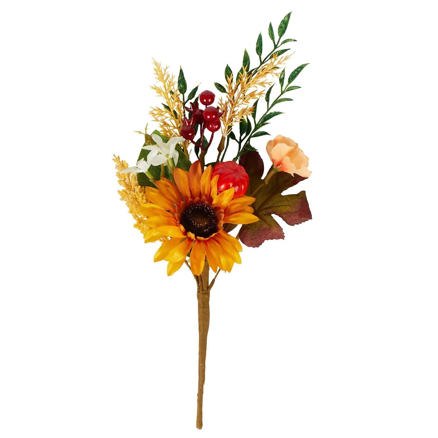 Sunflower Pumpkin Pick - Multicolour