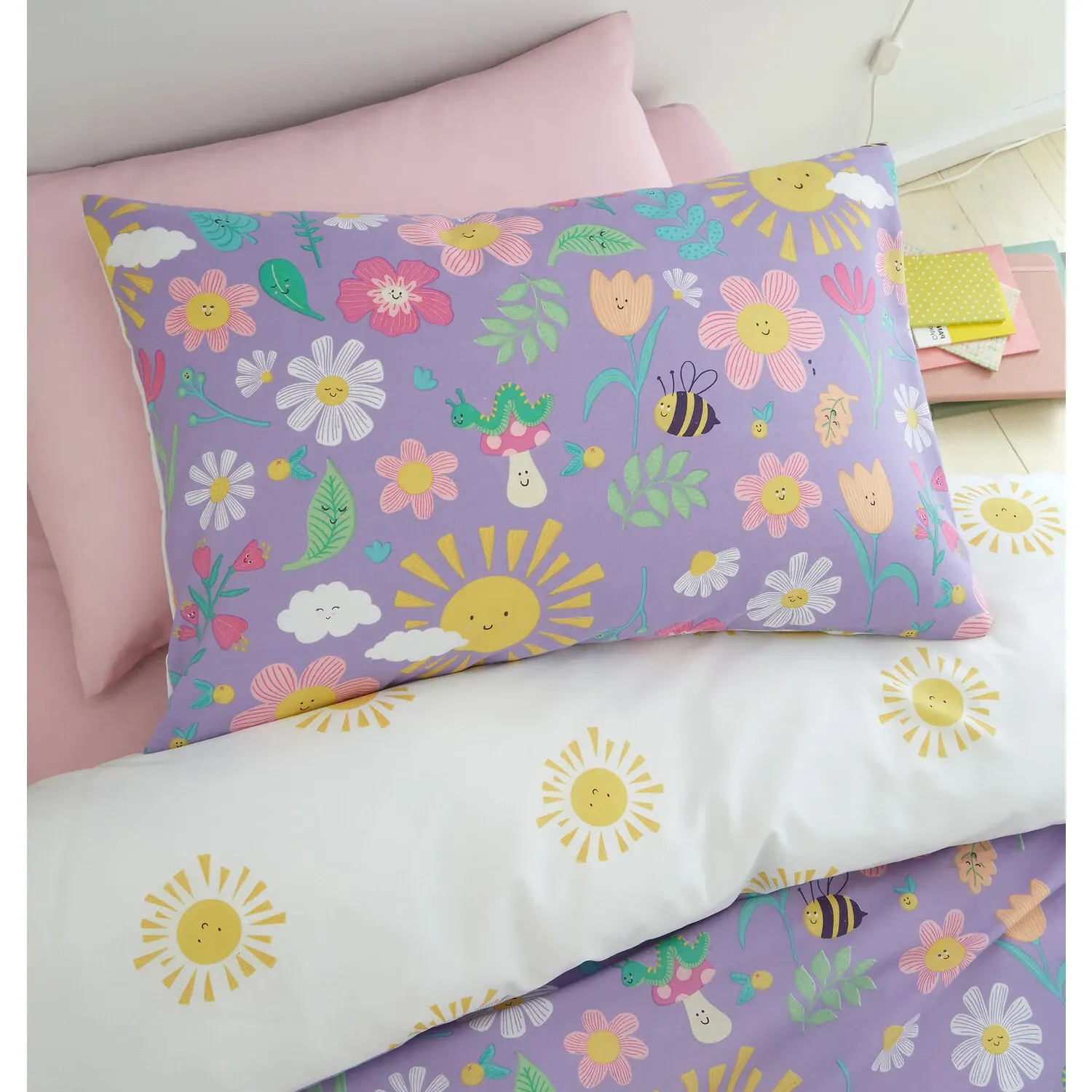 Sunny Days Duvet Set - Purple