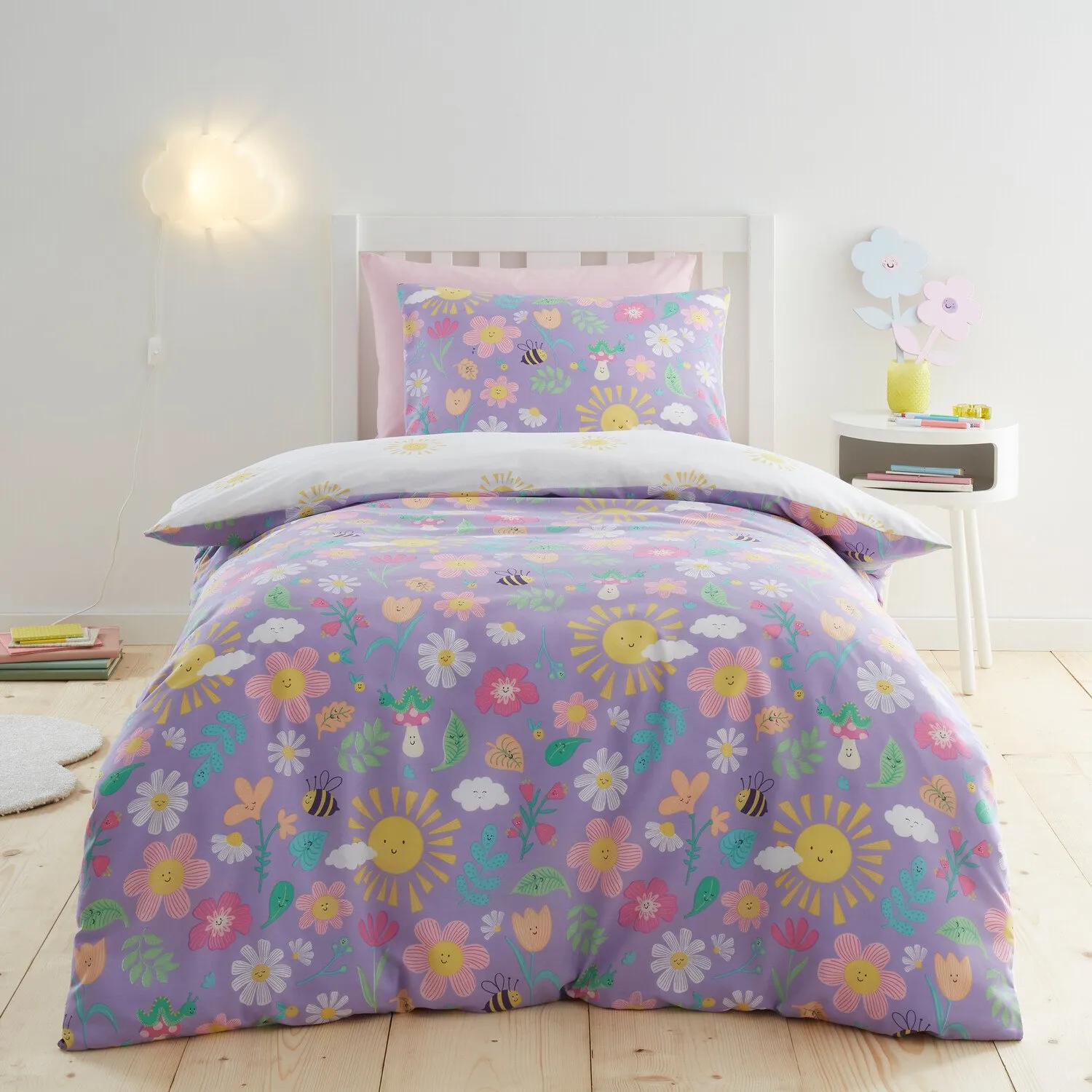 Sunny Days Duvet Set - Purple image