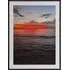 Sunset by the Sea Framed Print