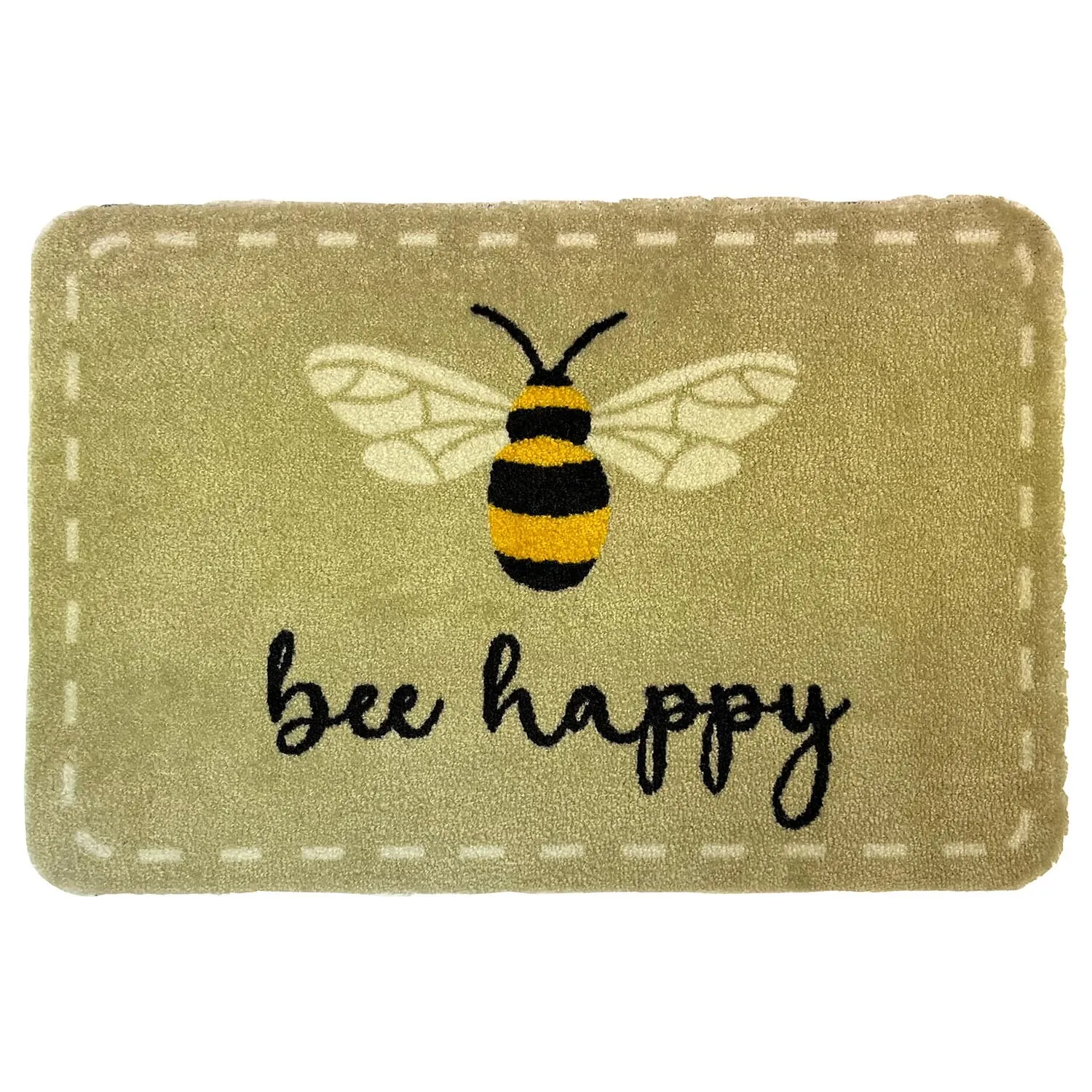 Super Soft Floor Mat - Bee Happy image